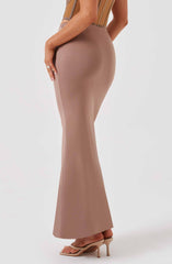 Astrid Maxi Skirt - Chocolate Skirt Babyboo Fashion Premium Exclusive Design