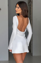 Bambi Mini Dress - Ivory Dress Babyboo Fashion Premium Exclusive Design