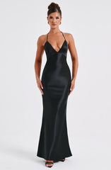Delphine Maxi Dress - Black Dress Babyboo Fashion Premium Exclusive Design