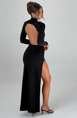 Imelda Maxi Dress - Black Dress Babyboo Fashion Premium Exclusive Design