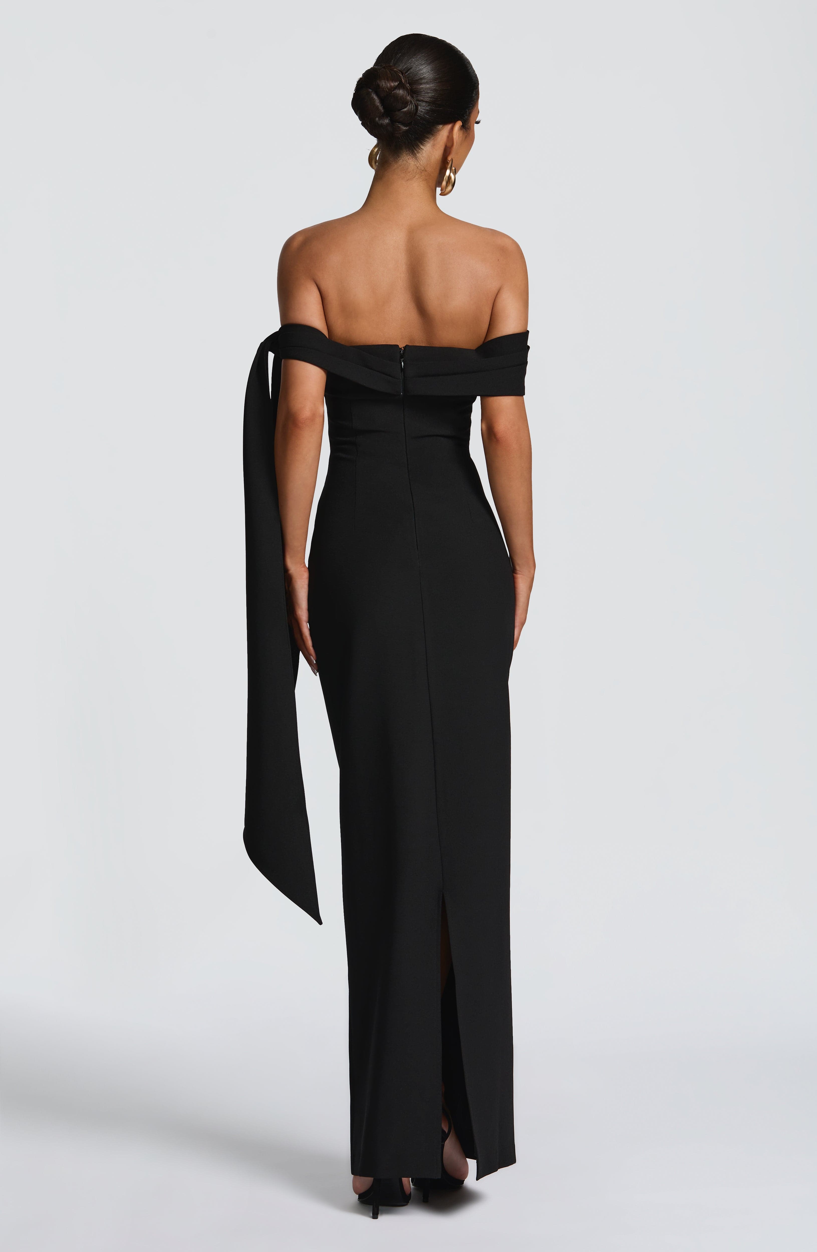 Addie Maxi Dress - Black Dress Babyboo Fashion Premium Exclusive Design