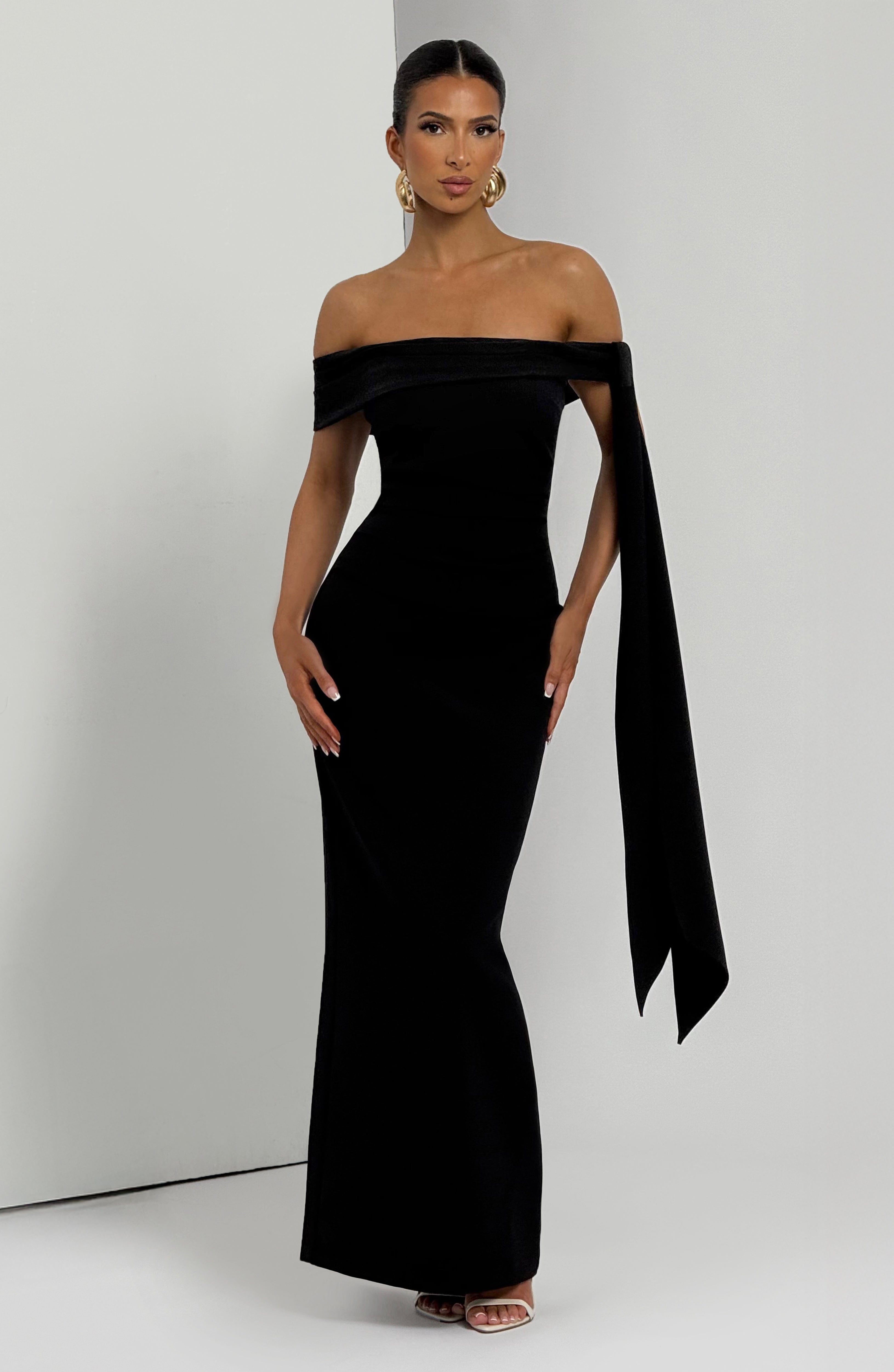 Addie Maxi Dress - Black Dress Babyboo Fashion Premium Exclusive Design