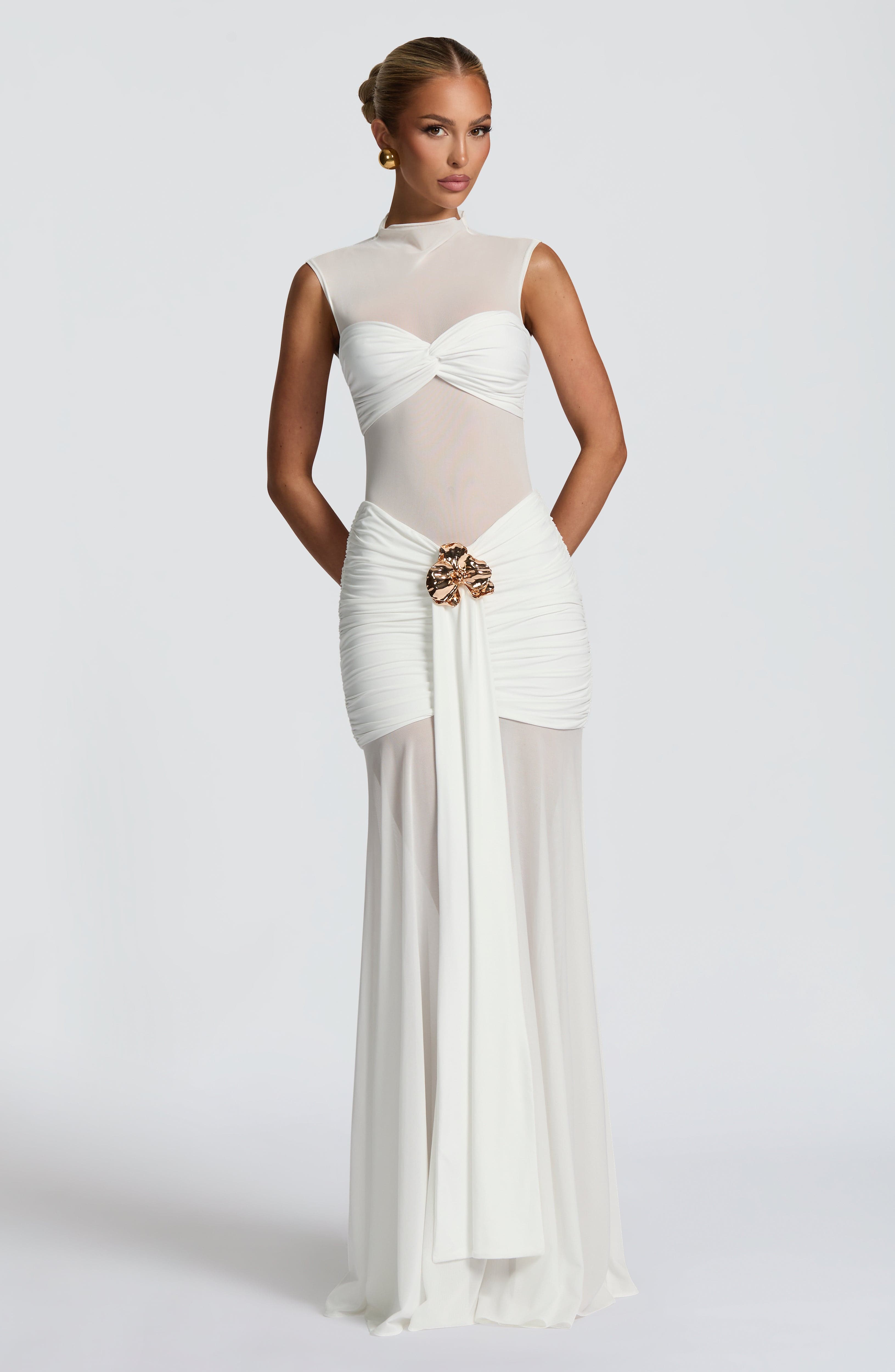 Adina Top - White Tops Babyboo Fashion Premium Exclusive Design
