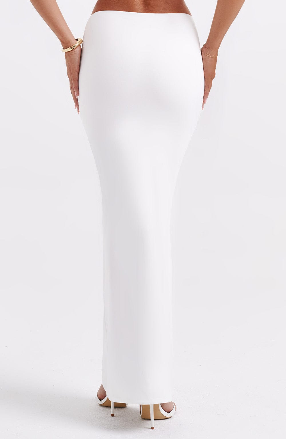 Astrid Maxi Skirt - White Skirt Babyboo Fashion Premium Exclusive Design