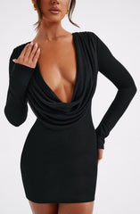 Danielle Mini Dress - Black Dress Babyboo Fashion Premium Exclusive Design