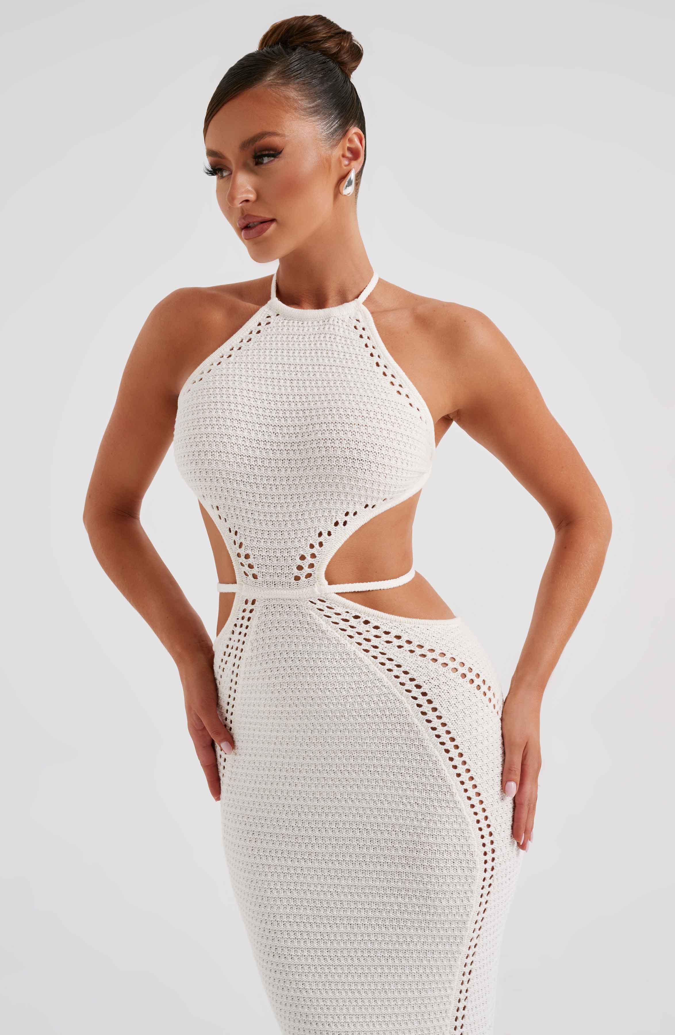 Delia Maxi Dress - White Dress Babyboo Fashion Premium Exclusive Design