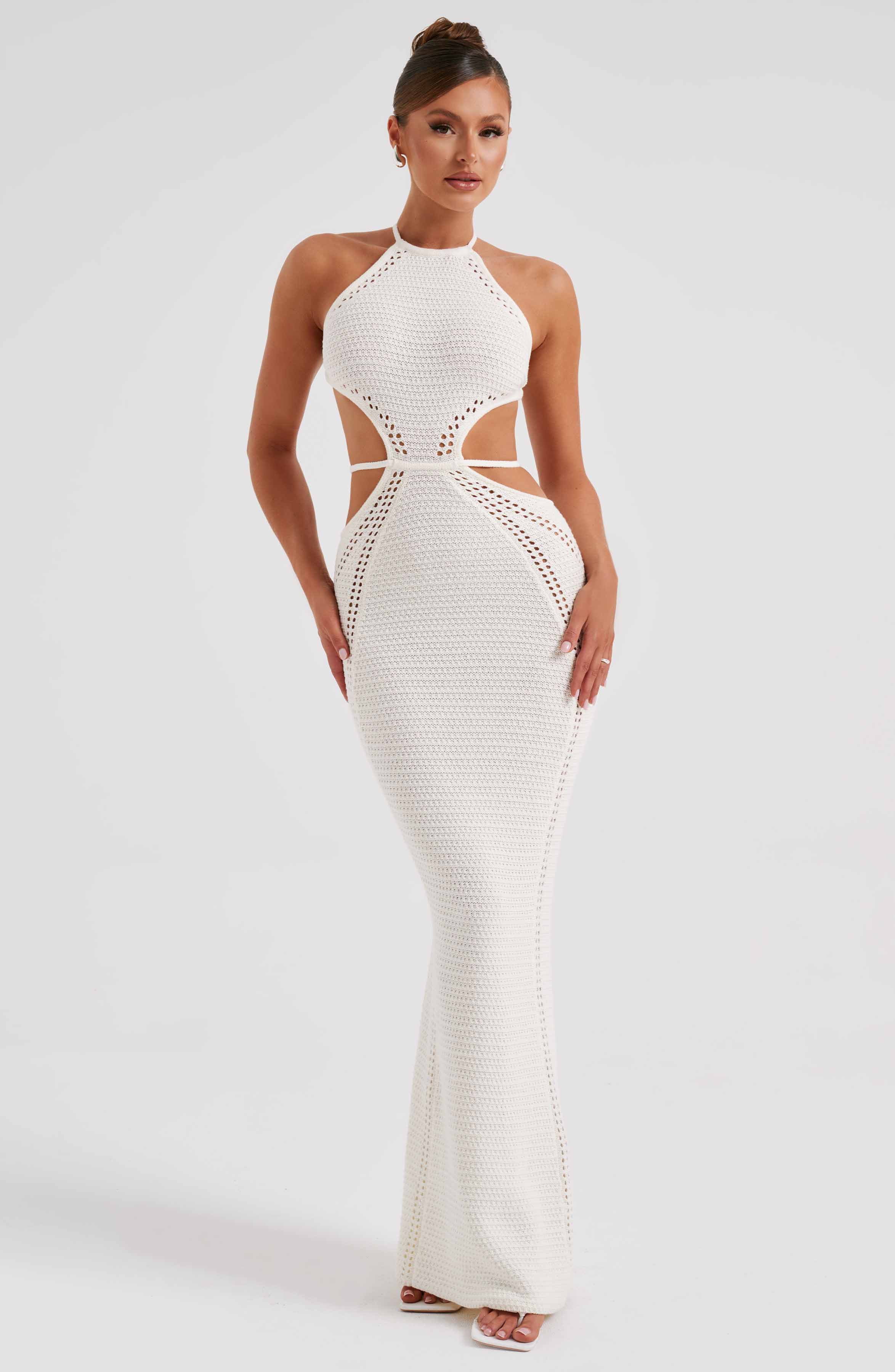 Delia Maxi Dress - White Dress Babyboo Fashion Premium Exclusive Design
