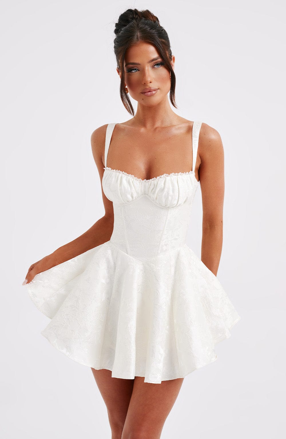 Emelie Playsuit - Ivory Playsuit Babyboo Fashion Premium Exclusive Design