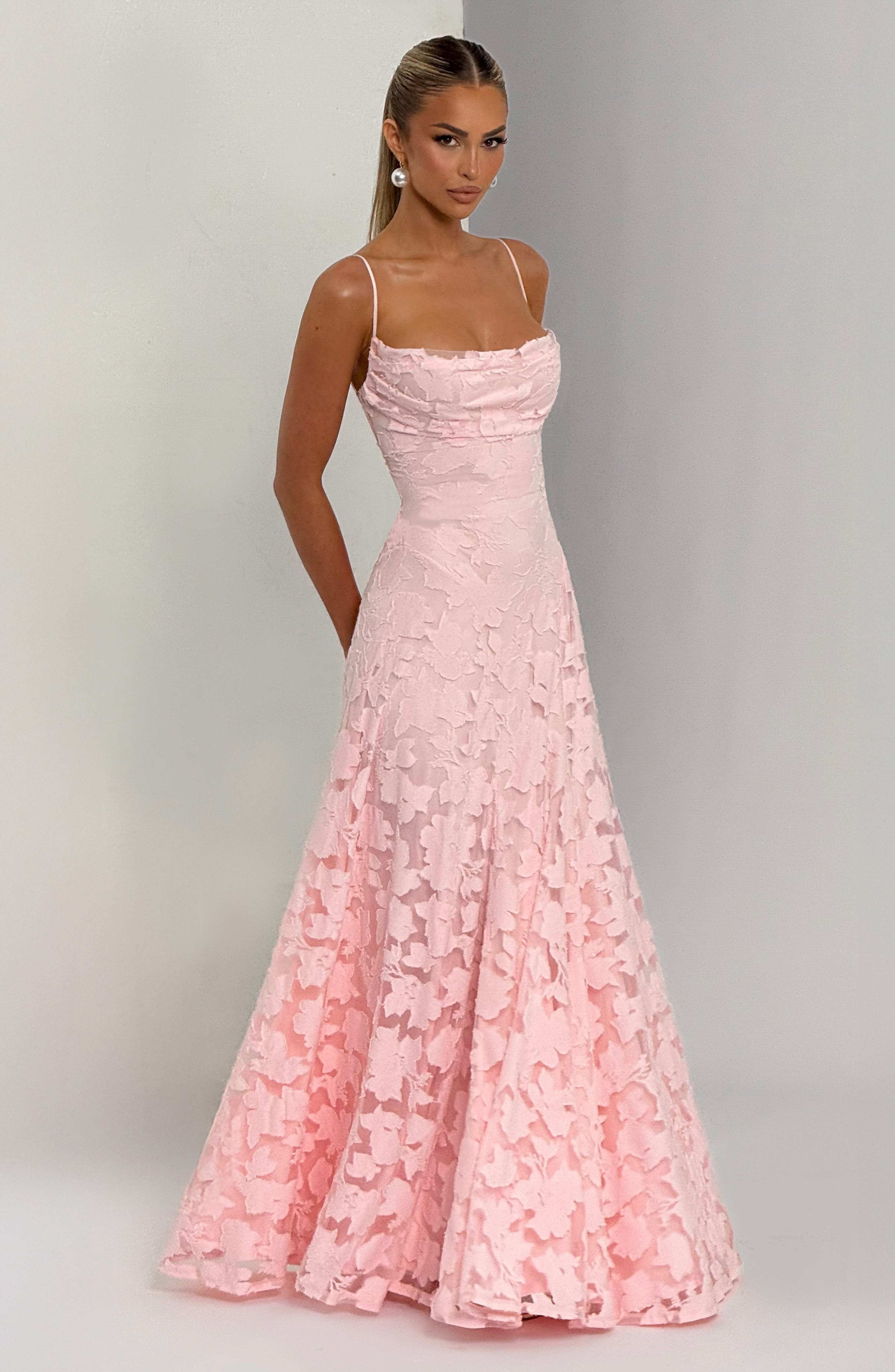 Francis Maxi Dress - Blush Dress Babyboo Fashion Premium Exclusive Design