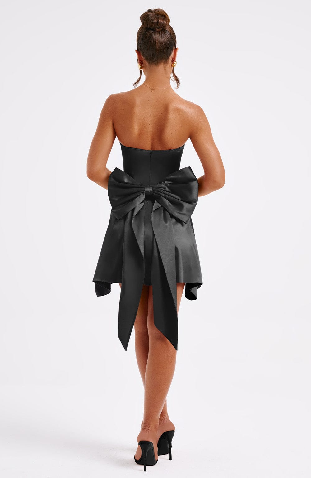 Freja Mini Dress - Black Dress Babyboo Fashion Premium Exclusive Design