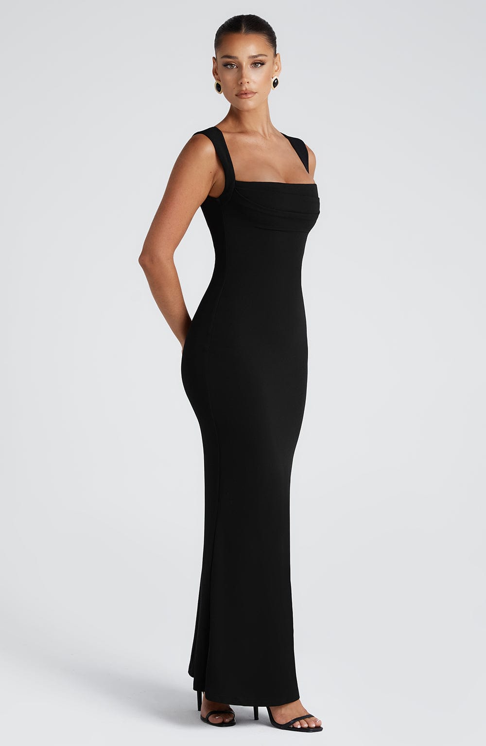 Helena Maxi Dress - Black Dress Babyboo Fashion Premium Exclusive Design