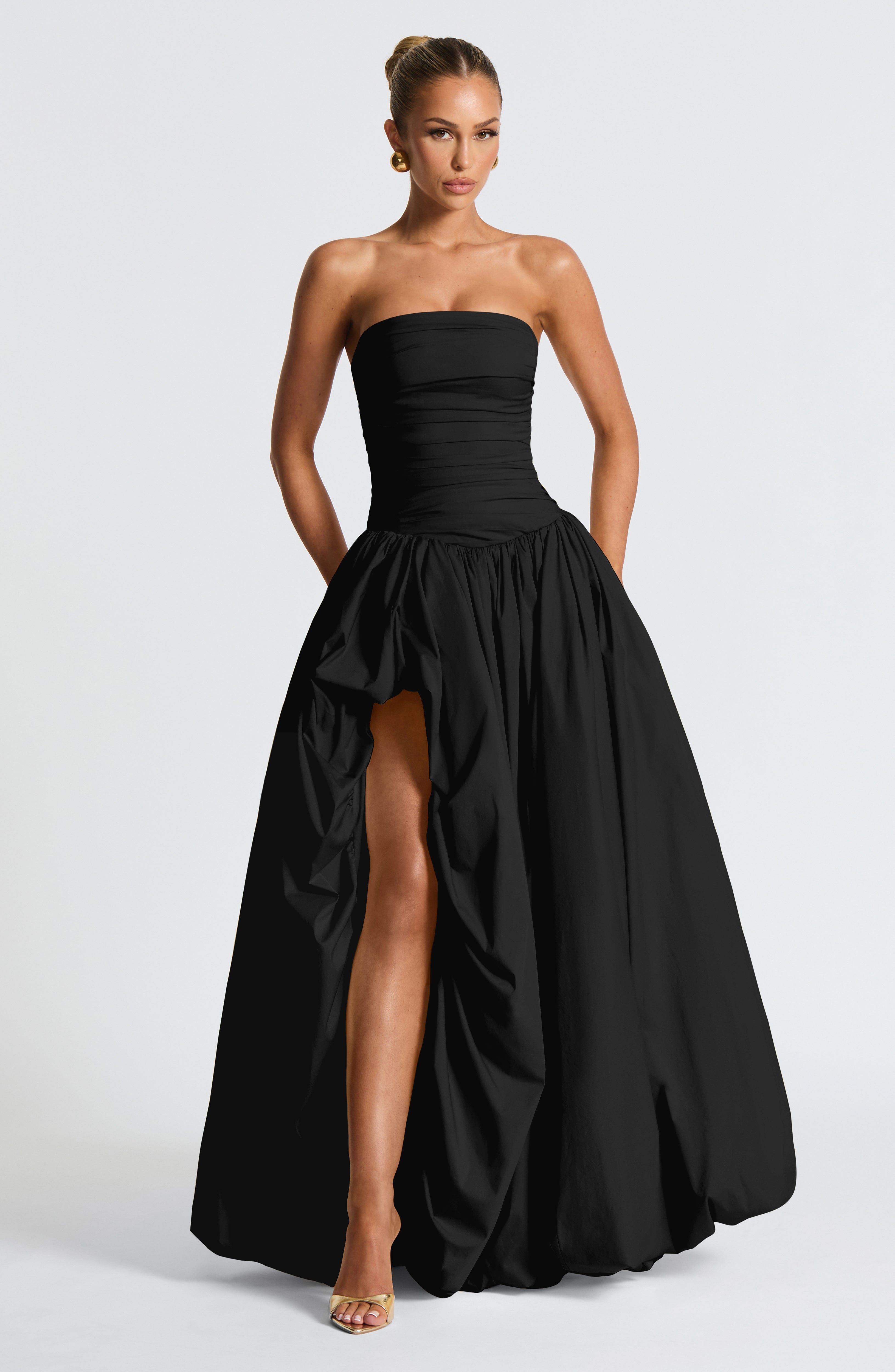 Jillian Maxi Dress - Black Dress Babyboo Fashion Premium Exclusive Design