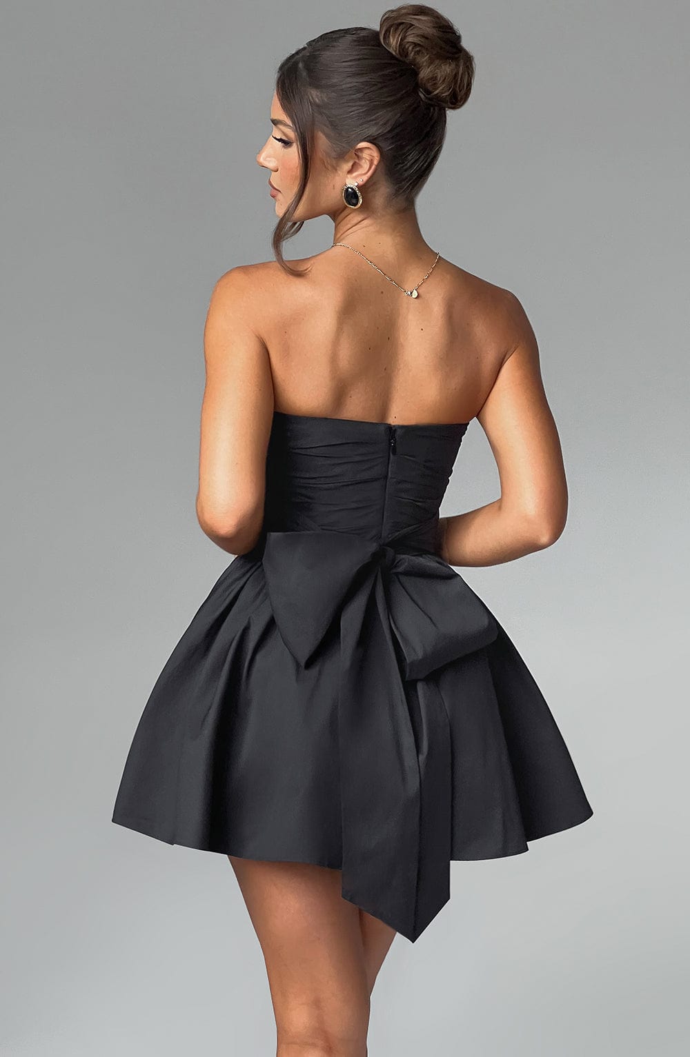 Katrina Mini Dress - Black Dress Babyboo Fashion Premium Exclusive Design
