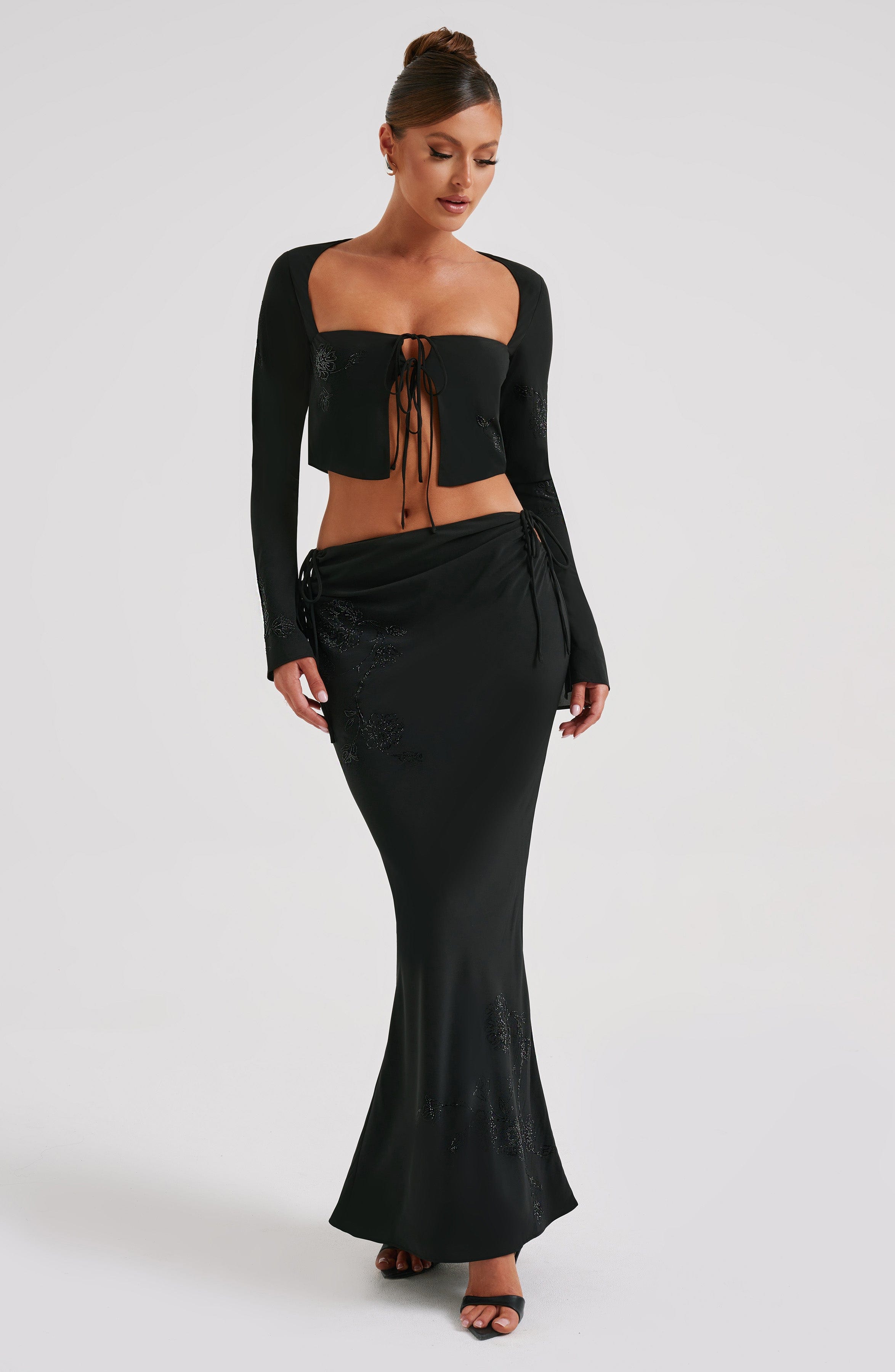 Reo Top - Black Tops Babyboo Fashion Premium Exclusive Design