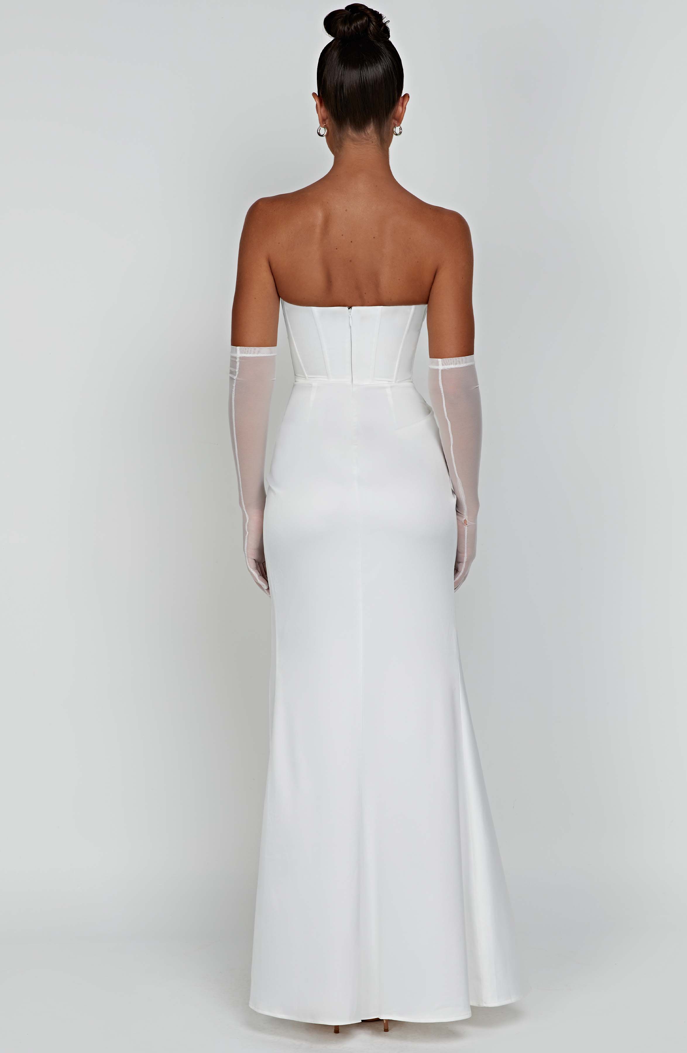 Safiya Maxi Dress - Ivory Dress Babyboo Fashion Premium Exclusive Design