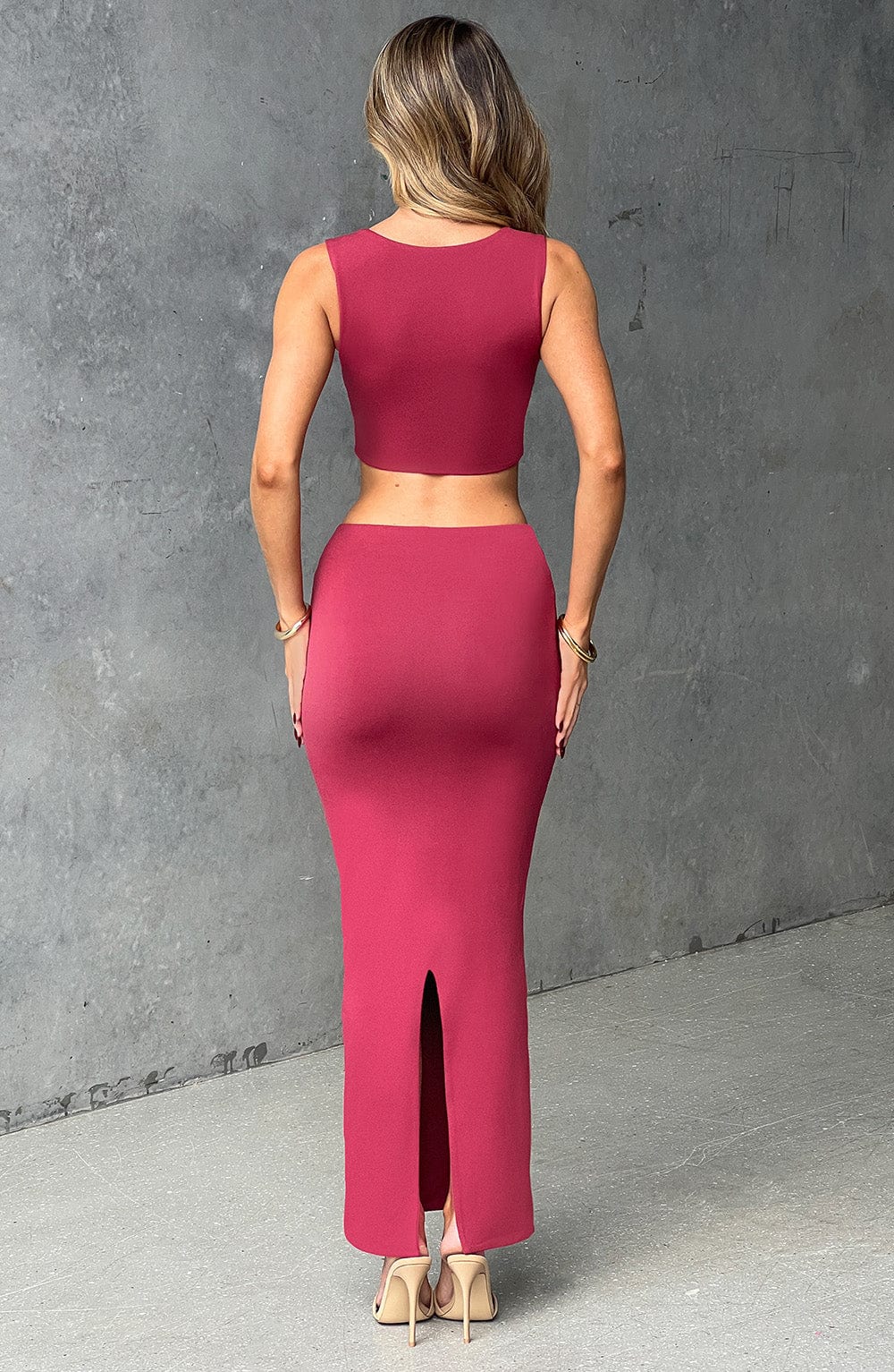 Yazmin Maxi Skirt - Cherry Skirt Babyboo Fashion Premium Exclusive Design